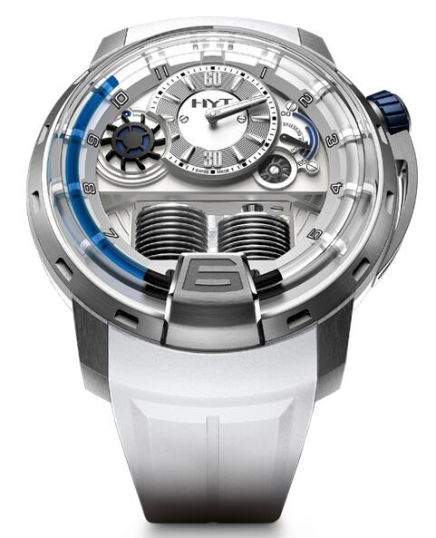 Replica HYT h1-iceberg 148-TT-11-BF-RW watch